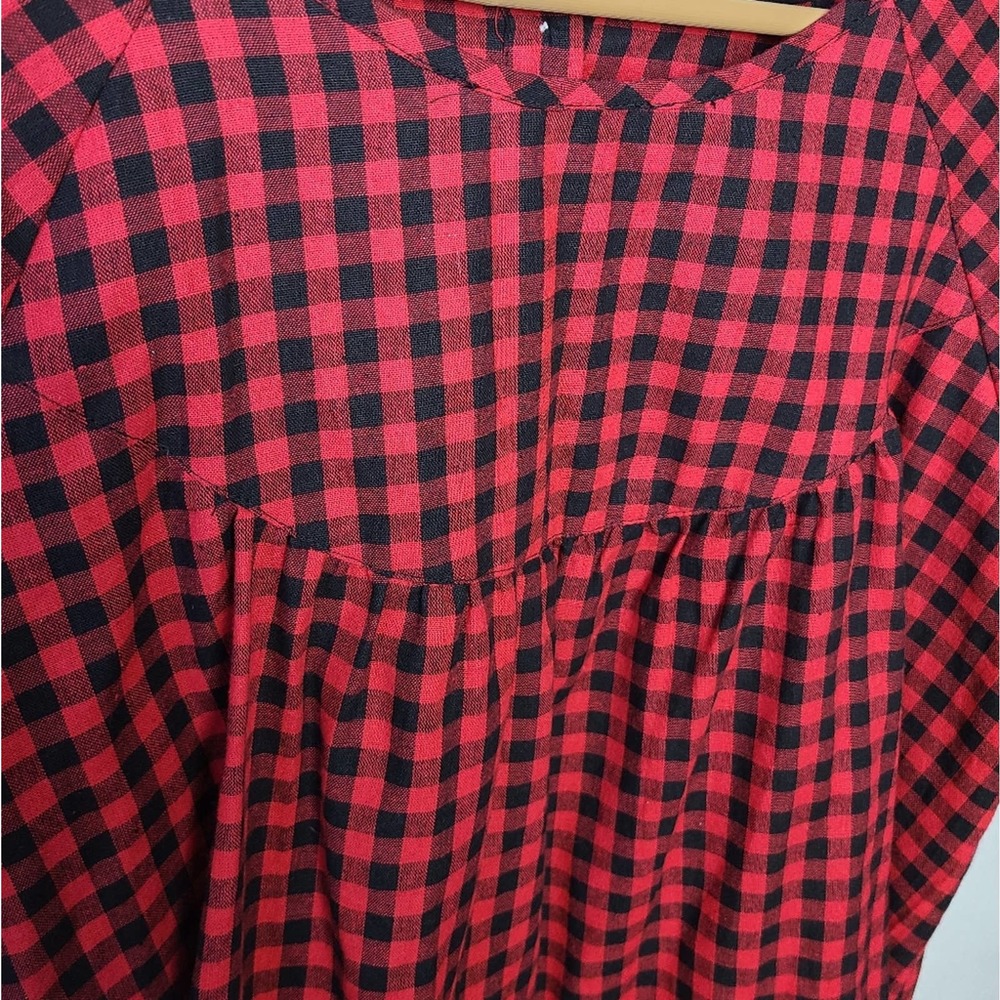 ZANZEA | PLAID BLOUSE | SIZE XXXL - Picture 4 of 14